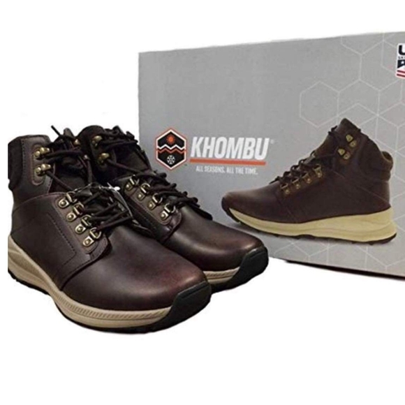 💥❗New without tags KHOMBU MEN'S OUTDOOR LEATHER BOOTS❗💥 - Picture 6 of 6